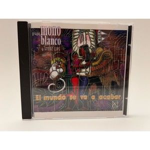 Grupa Mono Blanco Y Stone Lips El Mundo Se Va A Acabar CD Autographed Import